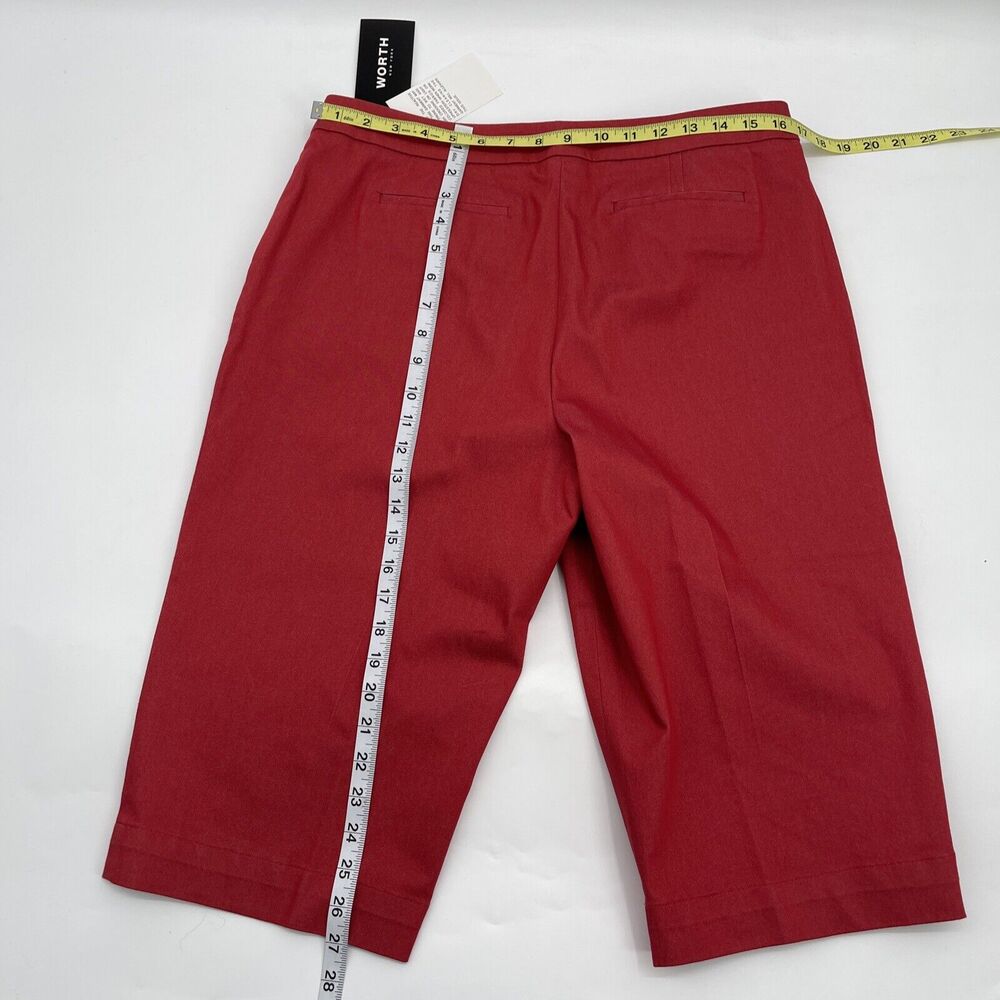 Worth New York Bermuda‎ Shorts Womens 12 Paprika Taylor C162SH25-12 - Picture 7 of 8